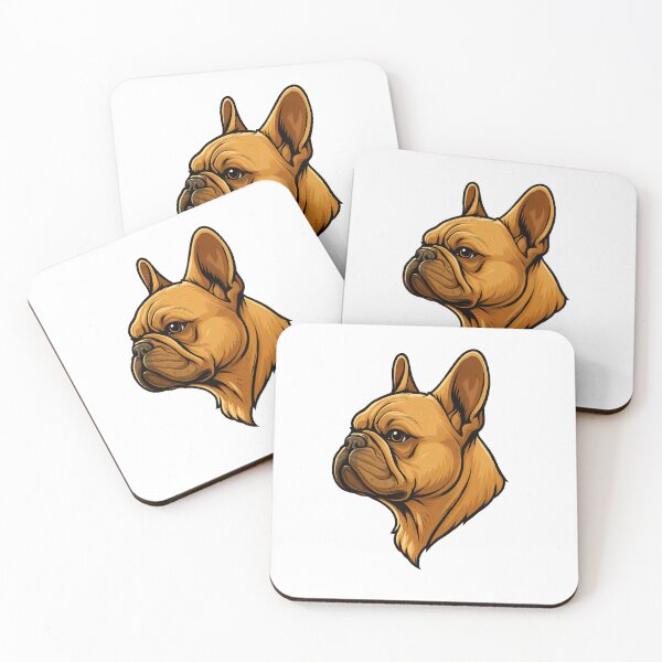 Item preview, French Bulldog Side Profile – Bold Vector Dog Art designed and sold by ranker666.