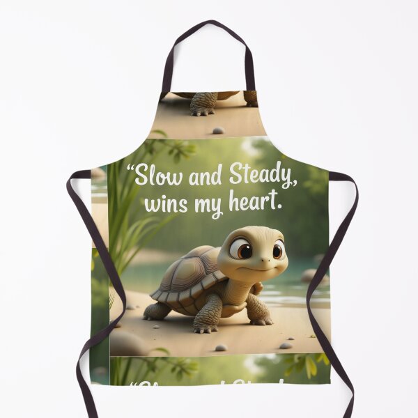 Item preview, Slow and Steady Wins My Heart – Cute Turtle designed and sold by nhk999.