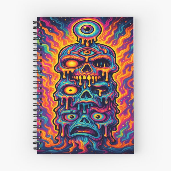 Artikelvorschau, Meltdown Totem | Trippy Neon Drip Stack entworfen und verkauft von buzzprints1234.