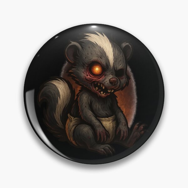 Item preview, Pootsie the Zombie Skunk – Cute Undead T-Shirt Art designed and sold by Ashes & intent .