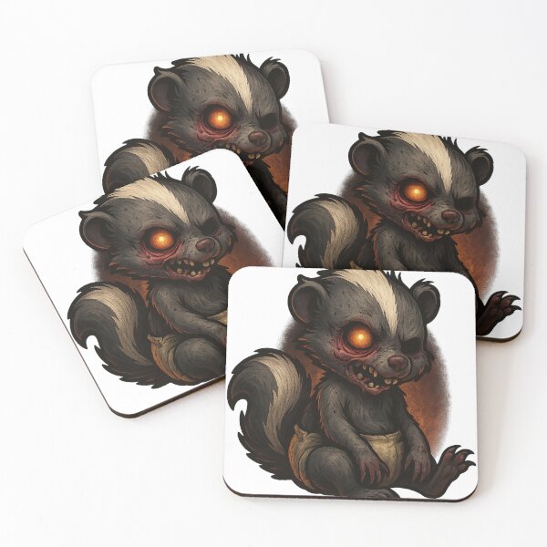 Item preview, Pootsie the Zombie Skunk – Cute Undead T-Shirt Art designed and sold by Ashes & intent .