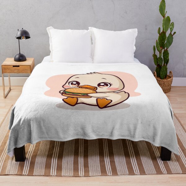 Item preview, duck eating burger designed and sold by Eternalski.