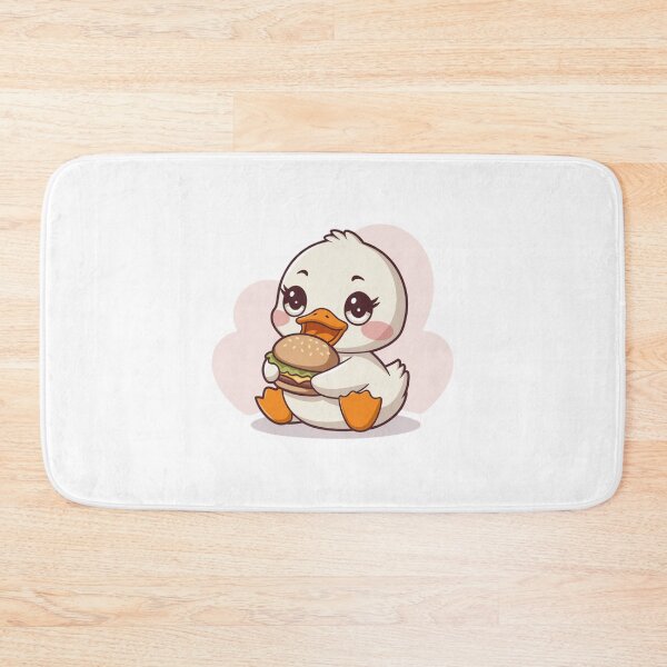 Item preview, duck eating burger designed and sold by Eternalski.