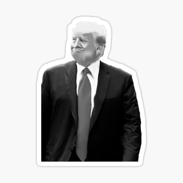Vista previa del artículo con la obra «Trump through the Wall», diseñado y vendido por emphatic.