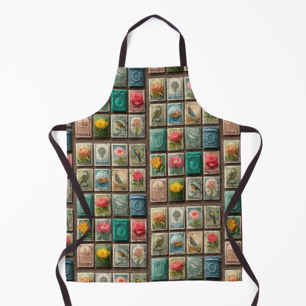 Item preview, Vintage Stamp Collection Art designed and sold by aimazing_life.