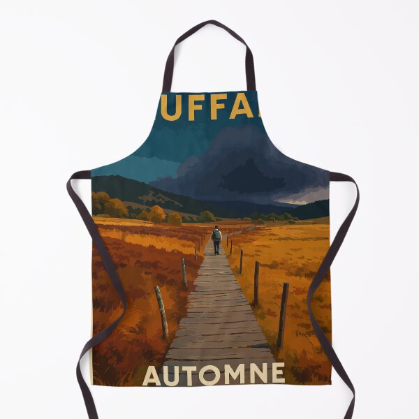 Item preview, Vintage poster "Mission Truffade" – Autumn hike in Auvergne – Retro nature poster designed and sold by Atelier Brume.