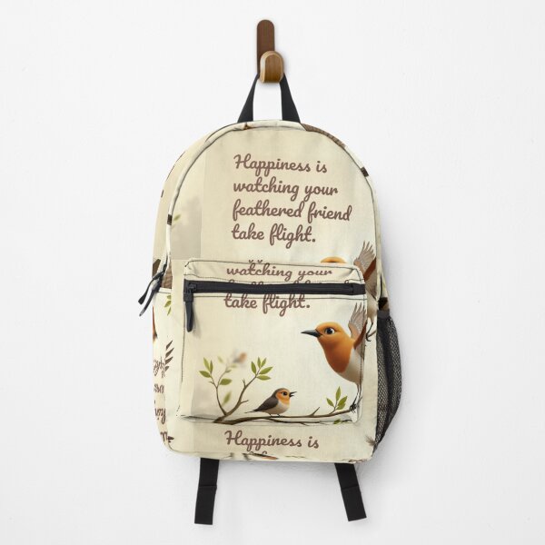 Item preview, Happiness Bird Lover Inspirational Poster designed and sold by nhk999.