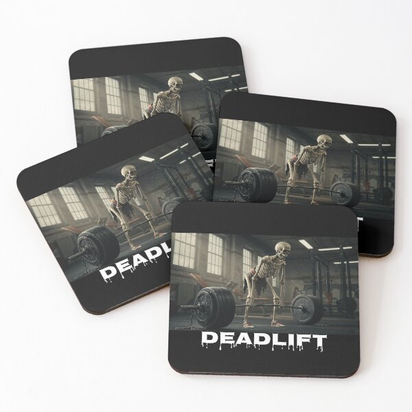 Item preview, Dead Deadlifting Skeleton Powerlifter Design  designed and sold by PowerfulPrinted.