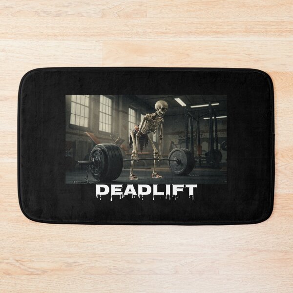 Item preview, Dead Deadlifting Skeleton Powerlifter Design  designed and sold by PowerfulPrinted.