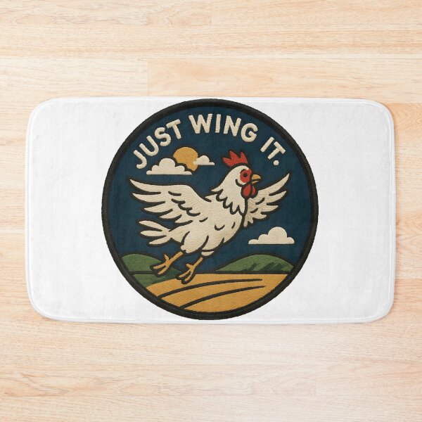 Item preview, Just Wing It. Funny Slogan. designed and sold by aishow.