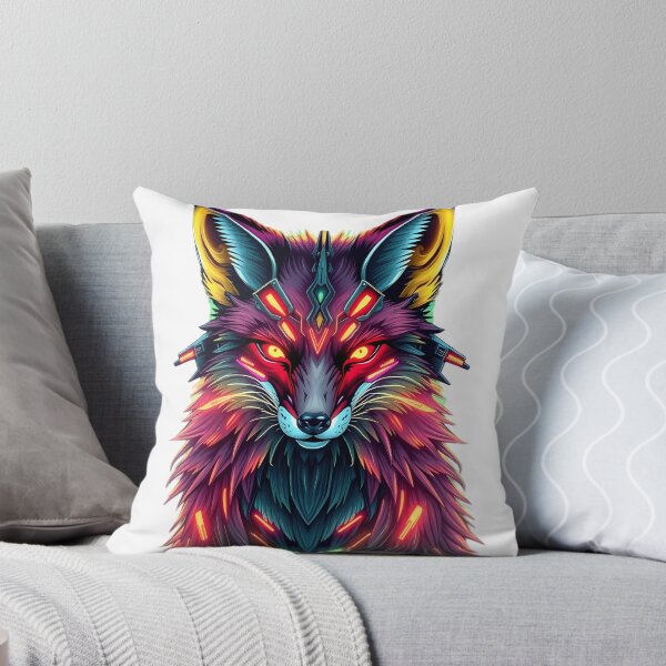 Item preview, Neon Cyber Fox designed and sold by DaniArtDesign81.