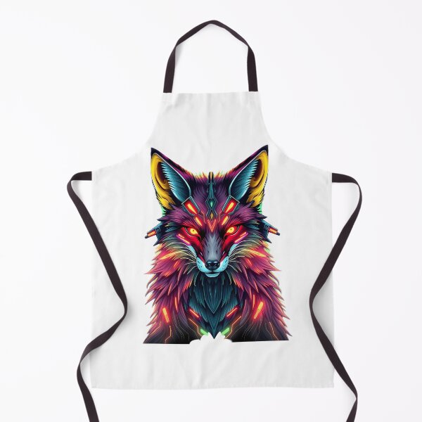 Item preview, Neon Cyber Fox designed and sold by DaniArtDesign81.