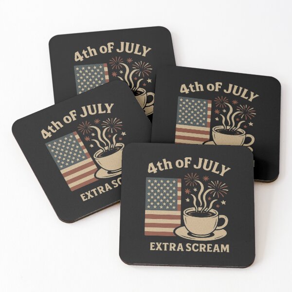 Item preview, 4th of July Extra Scream designed and sold by DemureArtsy.