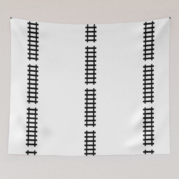 Item preview, Steam Train Tracks Silhouette  designed and sold by Animals-by-JB.