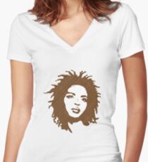 miseducation Women's Fitted V-Neck T-Shirt