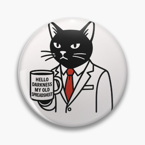 Item preview, Spreadsheet Cat  designed and sold by MindsInBloom.
