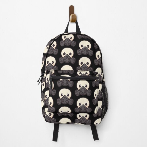 Item preview, Kawaii Skull with Gas Mask designed and sold by LaNadaYFundante.