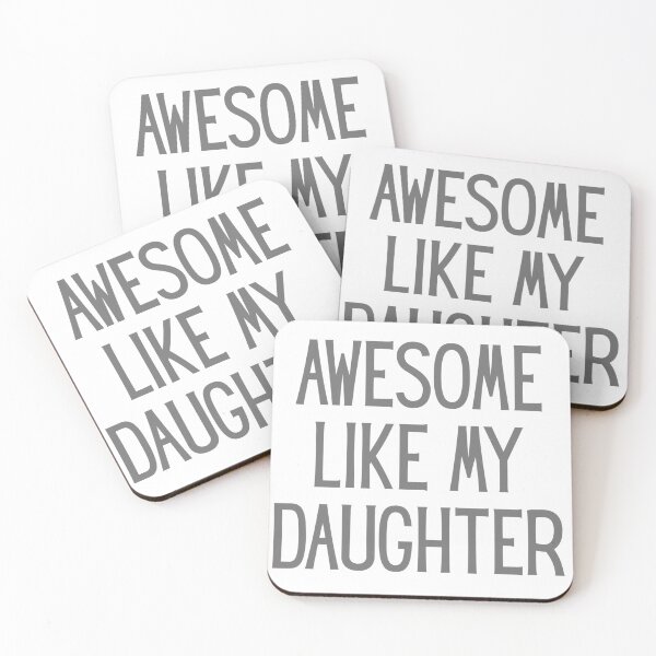 Item preview, Awesome Like My Daughter Gift From Wife Funny Gift For Dad Hilarious Dad Gift designed and sold by CCKimShop.
