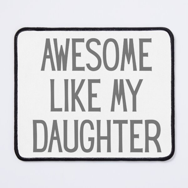 Item preview, Awesome Like My Daughter Gift From Wife Funny Gift For Dad Hilarious Dad Gift designed and sold by CCKimShop.
