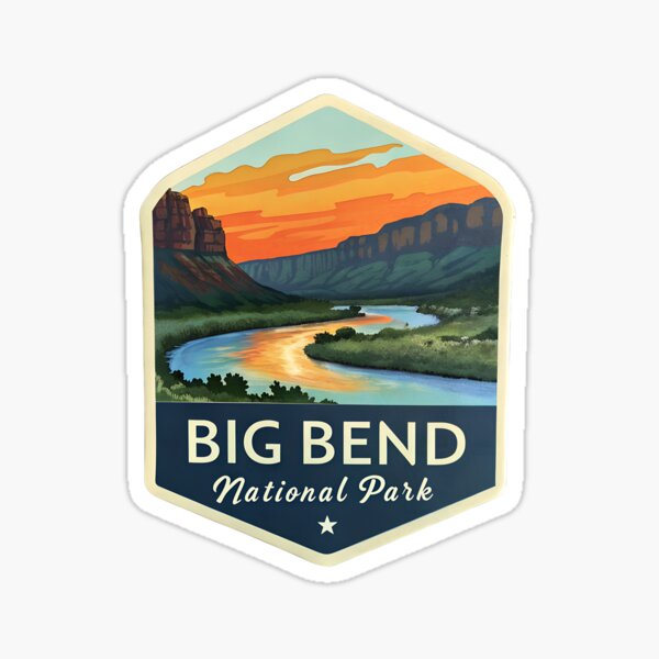 Item preview, Big Bend National Park at Sunset designed and sold by waveworthcreations.