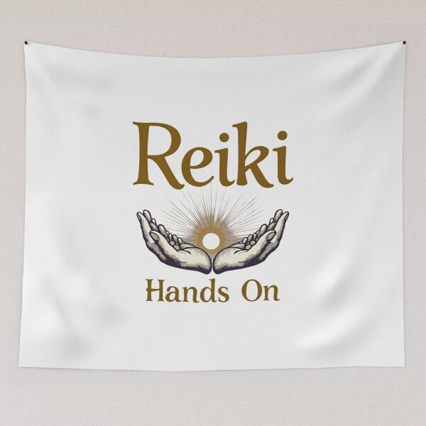 Item preview, Reiki Hands On Healing Energy Tee designed and sold by PopPrismDesigns.