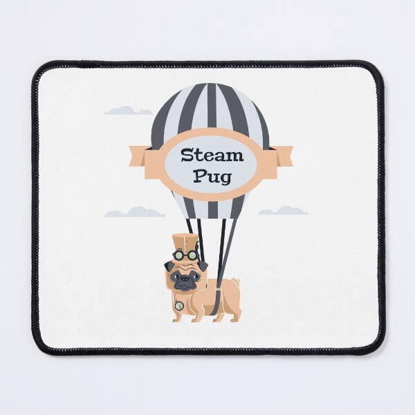 Item preview, Steampunk Pug designed and sold by Digital50.
