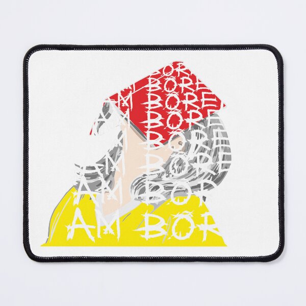 Item preview, I Am Bored Grunge Typography Design designed and sold by Bianormal.