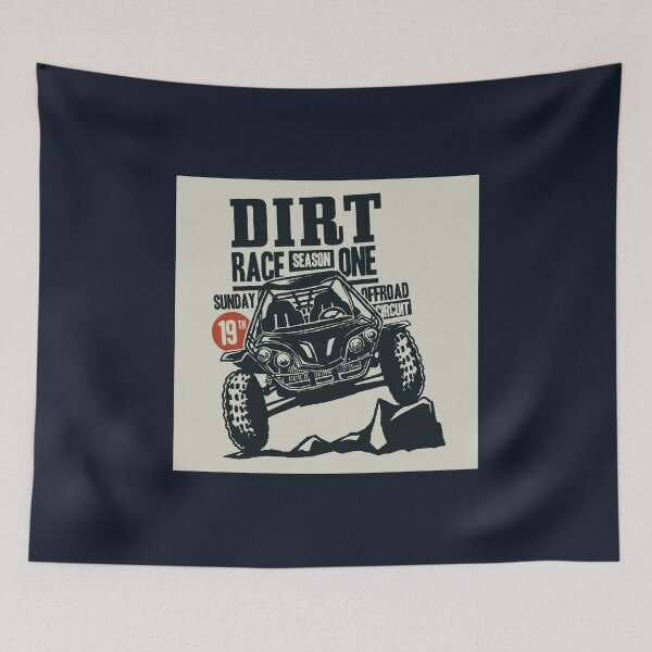Item preview, Dirt Race Ad 1 designed and sold by Digital50.