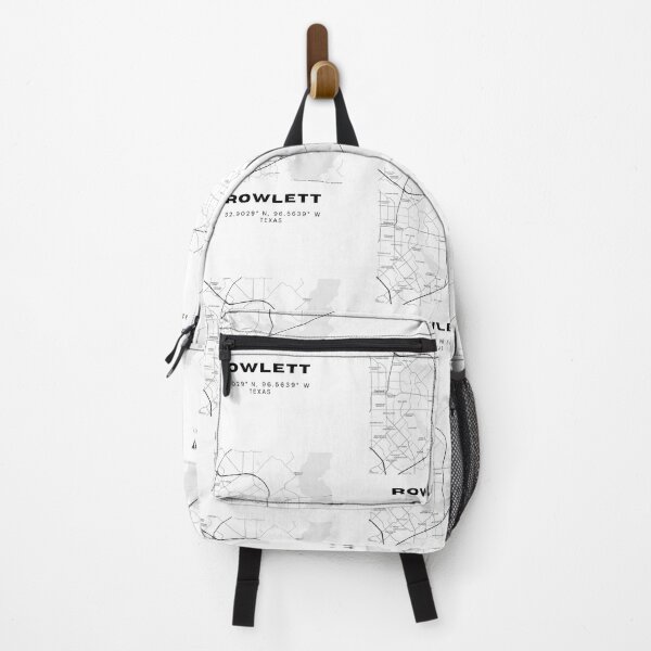 Item preview, Rowlett City Map – Minimalist East DFW Black & White Print designed and sold by RM-Journey.
