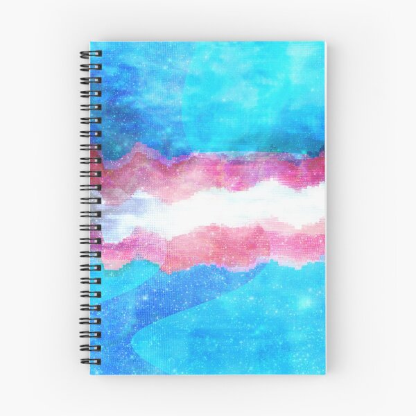 Item preview, Glitch Trans Pride Flag designed and sold by CeilingCow.