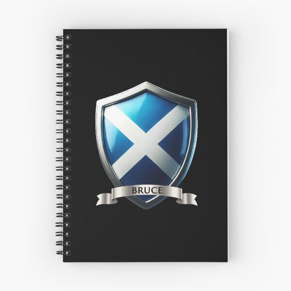 Item preview, Bruce Clan National Shield  Legacy Meets Scottish Pride designed and sold by Highlandkings.