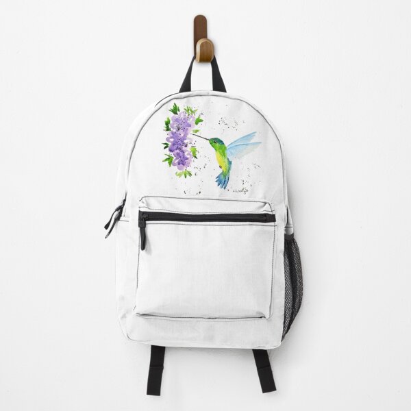Item preview, Hummingbird "Peaceful" Original Watercolor Painting by Emily Albright designed and sold by ARTwithAlbright.