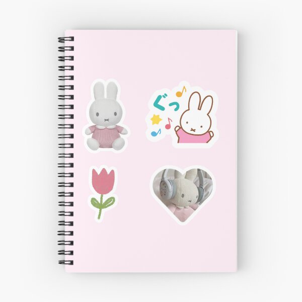 Item preview, Pink springtime Miffy sticker pack <3 designed and sold by loviieas.