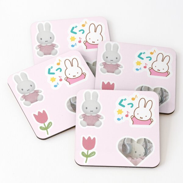 Item preview, Pink springtime Miffy sticker pack <3 designed and sold by loviieas.