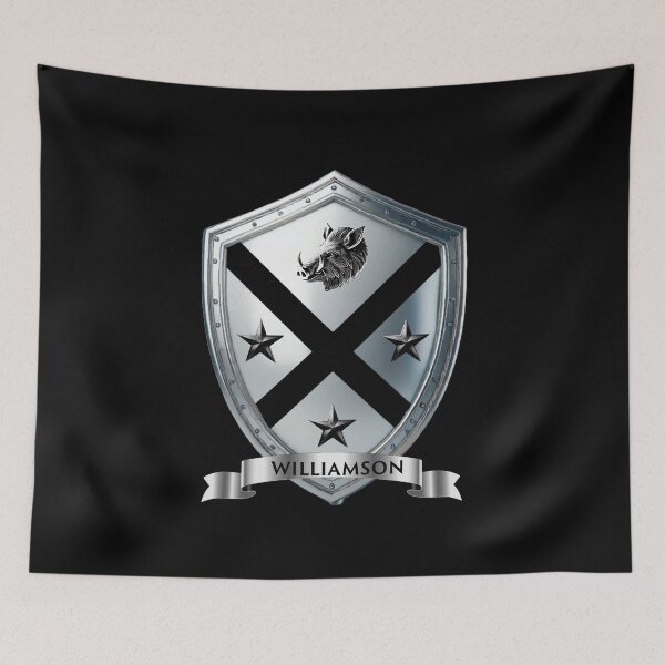 Item preview, Williamson Name Banner Shield  Display Your Pride designed and sold by Highlandkings.