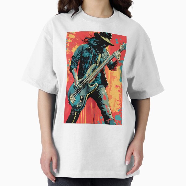 Item preview, Arte digital imprimible de bajista estilo cómic de blues para tazas, camisetas y más designed and sold by manuelsdesign.