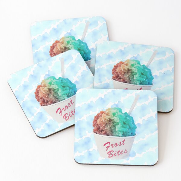 Item preview, Frost Bites Rainbow Snow Cone Seaside Florida Watercolor designed and sold by Magnolia Valley Art.
