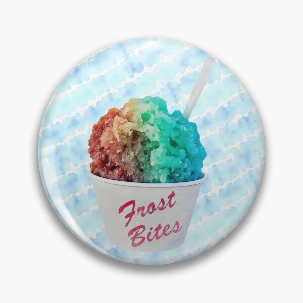 Item preview, Frost Bites Rainbow Snow Cone Seaside Florida Watercolor designed and sold by Magnolia Valley Art.