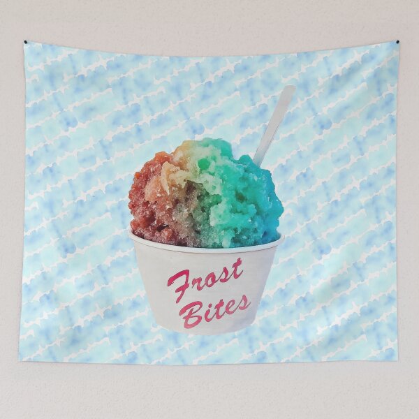 Item preview, Frost Bites Rainbow Snow Cone Seaside Florida Watercolor designed and sold by Magnolia Valley Art.