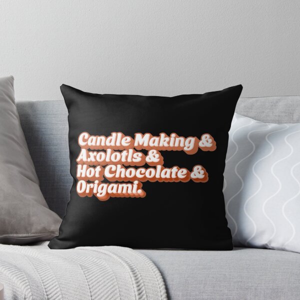 Item preview, Candle Making & Axolotls & Hot Chocolate & Origami designed and sold by jazzydevil.