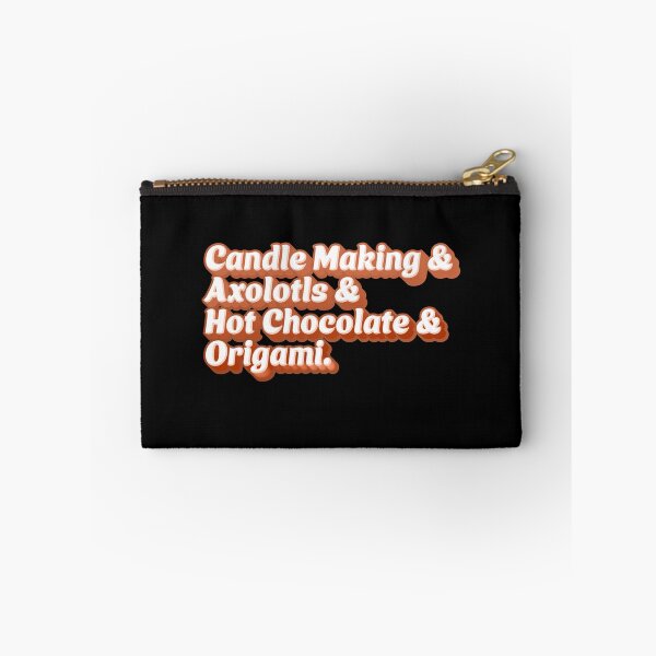 Item preview, Candle Making & Axolotls & Hot Chocolate & Origami designed and sold by jazzydevil.