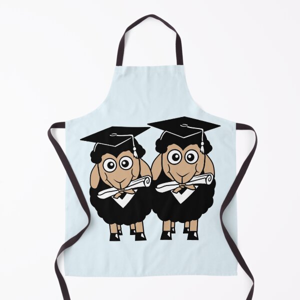 Item preview, 2 Sheep Graduated College Abi Two Student Team Fun designed and sold by shirt-o-mat.