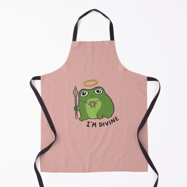 Item preview, I'm divine | D&D Cleric Frog designed and sold by ZentropyArt.