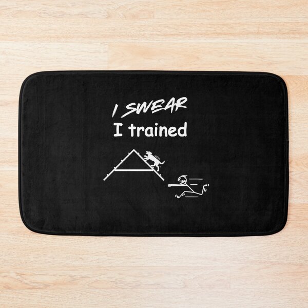 Item preview, Funny Dog Agility - I swear, I trained designed and sold by LBKdesigns.