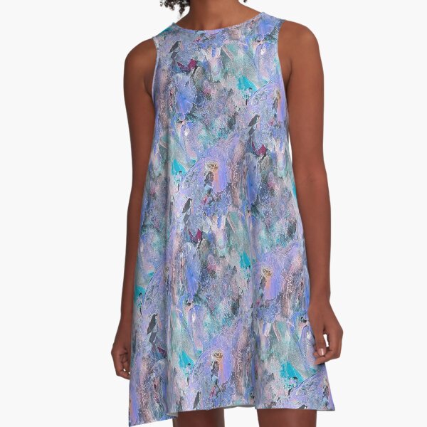 Item preview, Modern Colorful Abstract with a Blue Theme designed and sold by Artistestella.