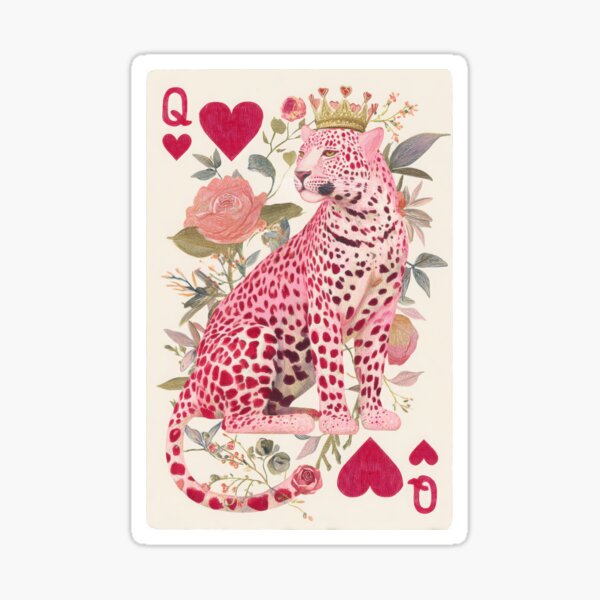 Queen of Hearts Sticker