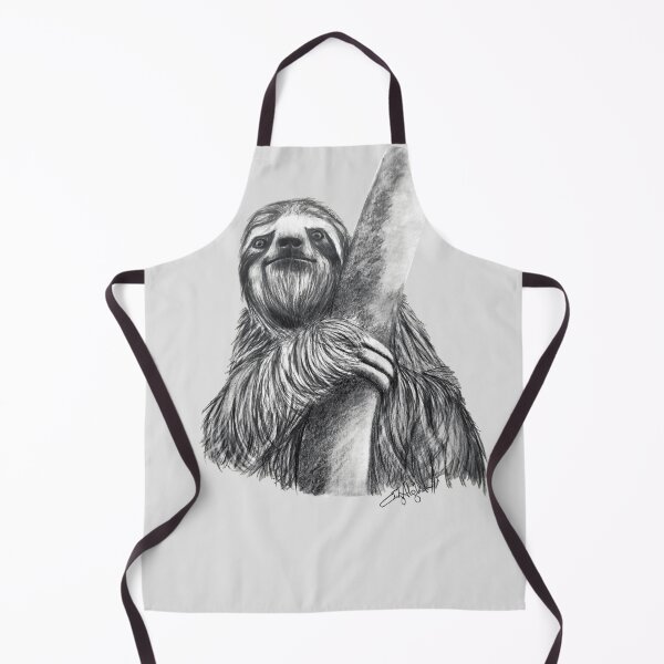 Item preview, SLOTH - Curious Tree Sloth Drawn by Emily Albright designed and sold by ARTwithAlbright.