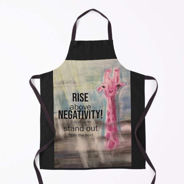 Item preview, Be positive giraffe designed and sold by Fee Blyth.
