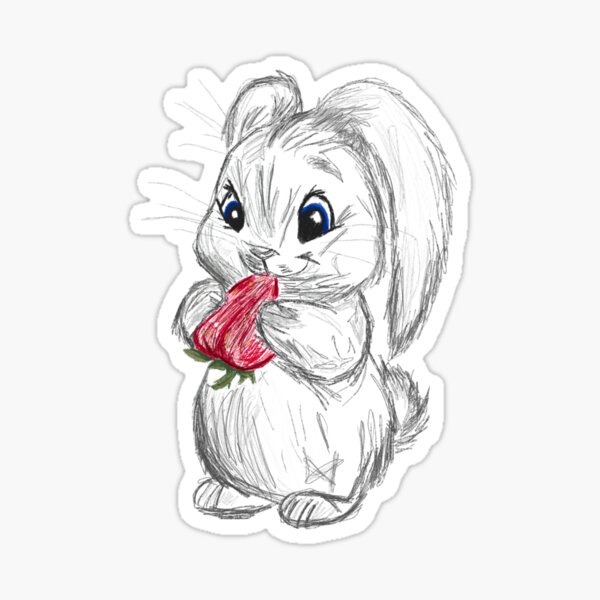 Item preview, Bunny Drawing designed and sold by Nikkolee62.