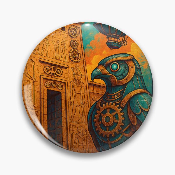 Item preview, Horus of Steam before the Temple of Edfu designed and sold by VidyoeDesigns67.